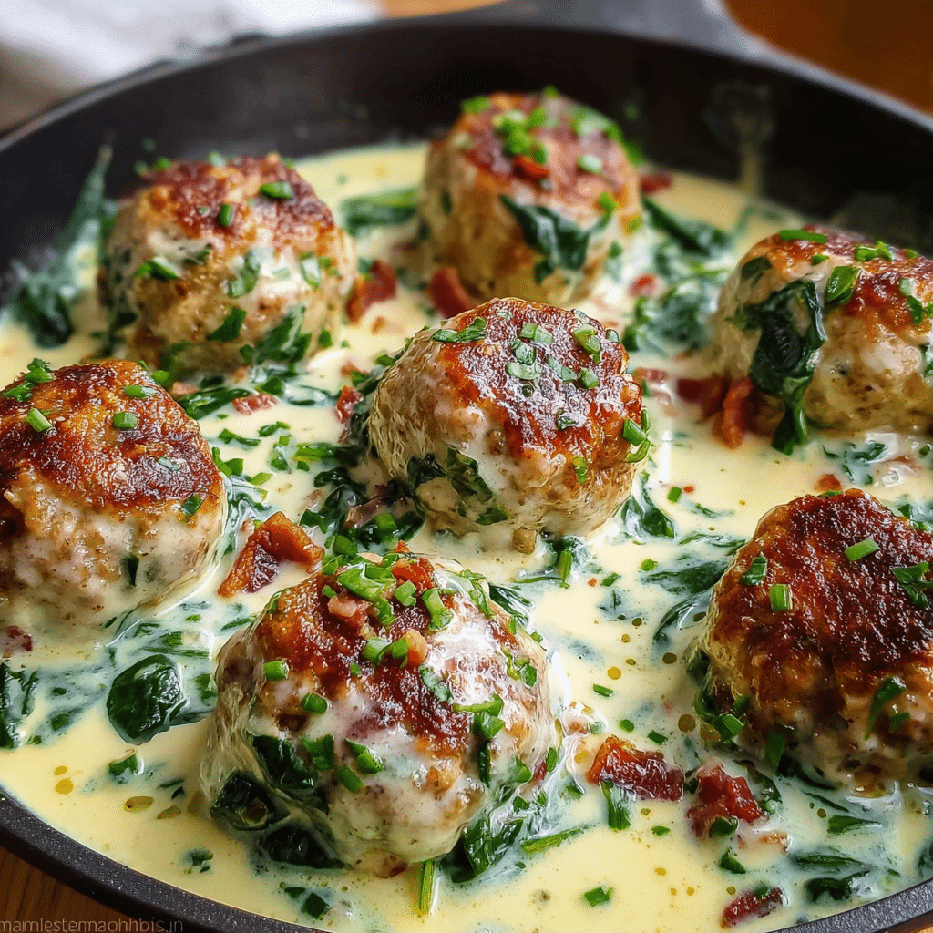 Chicken Ricotta Meatballs Recipe - Recipe Image