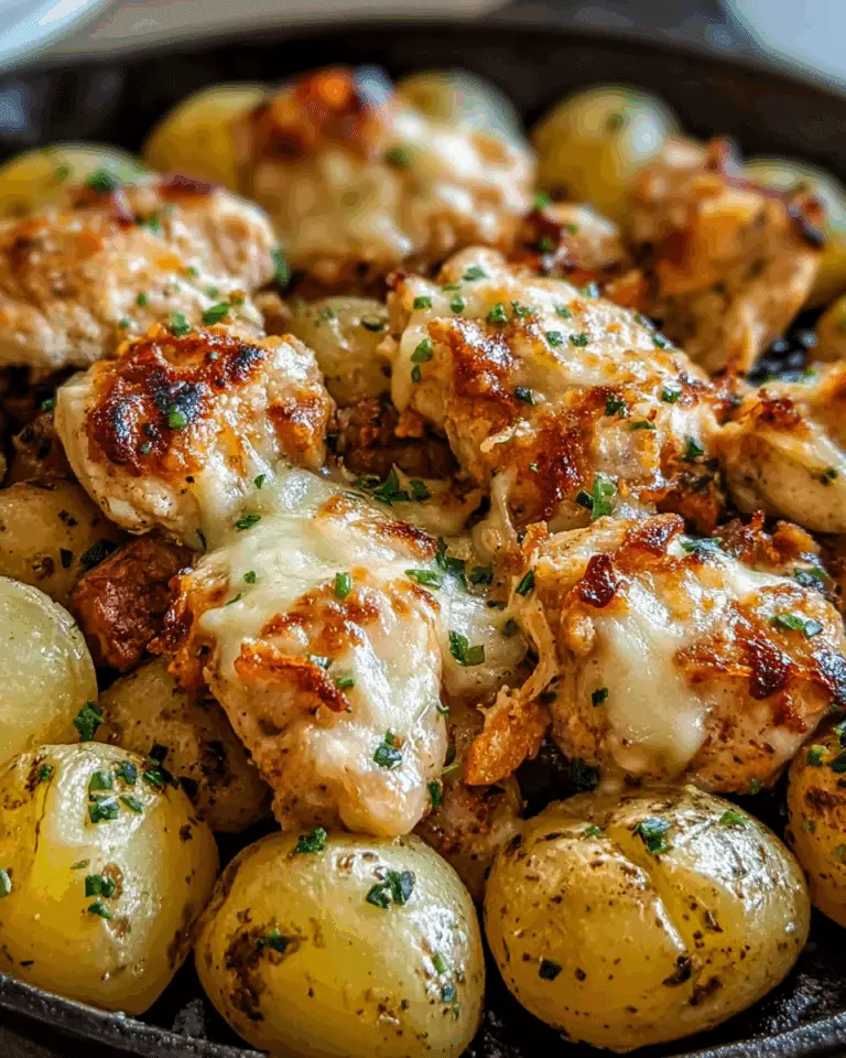 Garlic Parmesan Chicken and Potatoes (One-Pan Dinner) Recipe