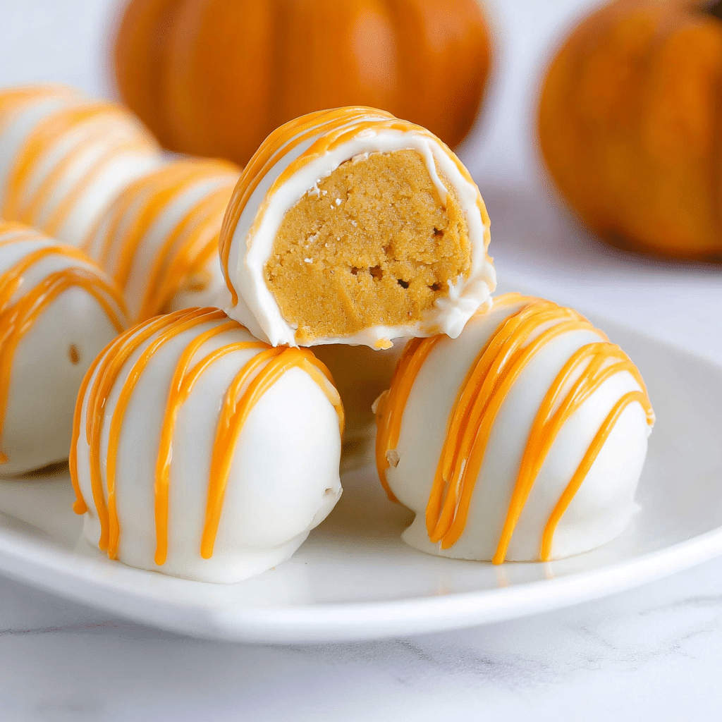Pumpkin Cheesecake Balls Recipe - Recipe Image