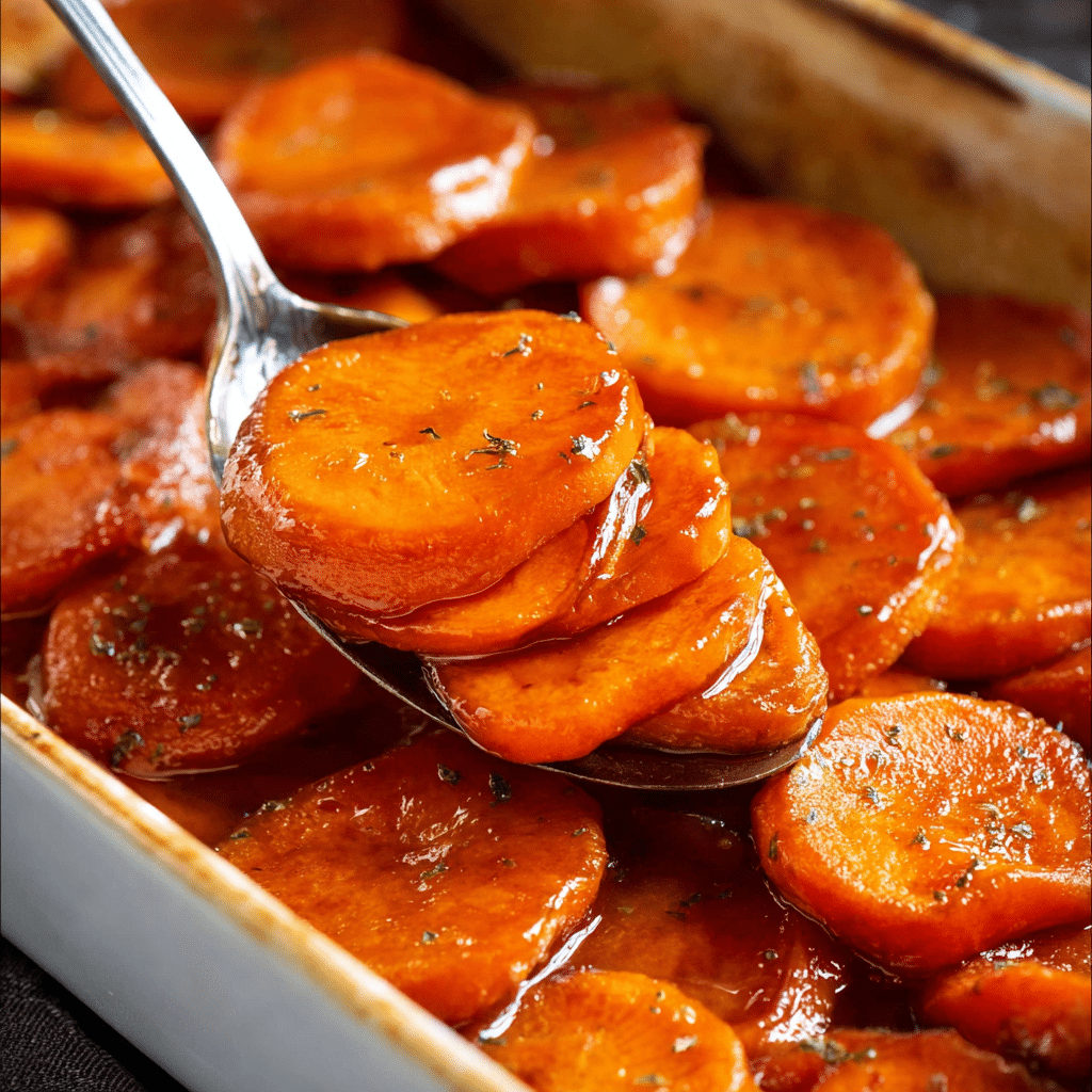Candied Yams (Candied Sweet Potatoes) Recipe - Recipe Image