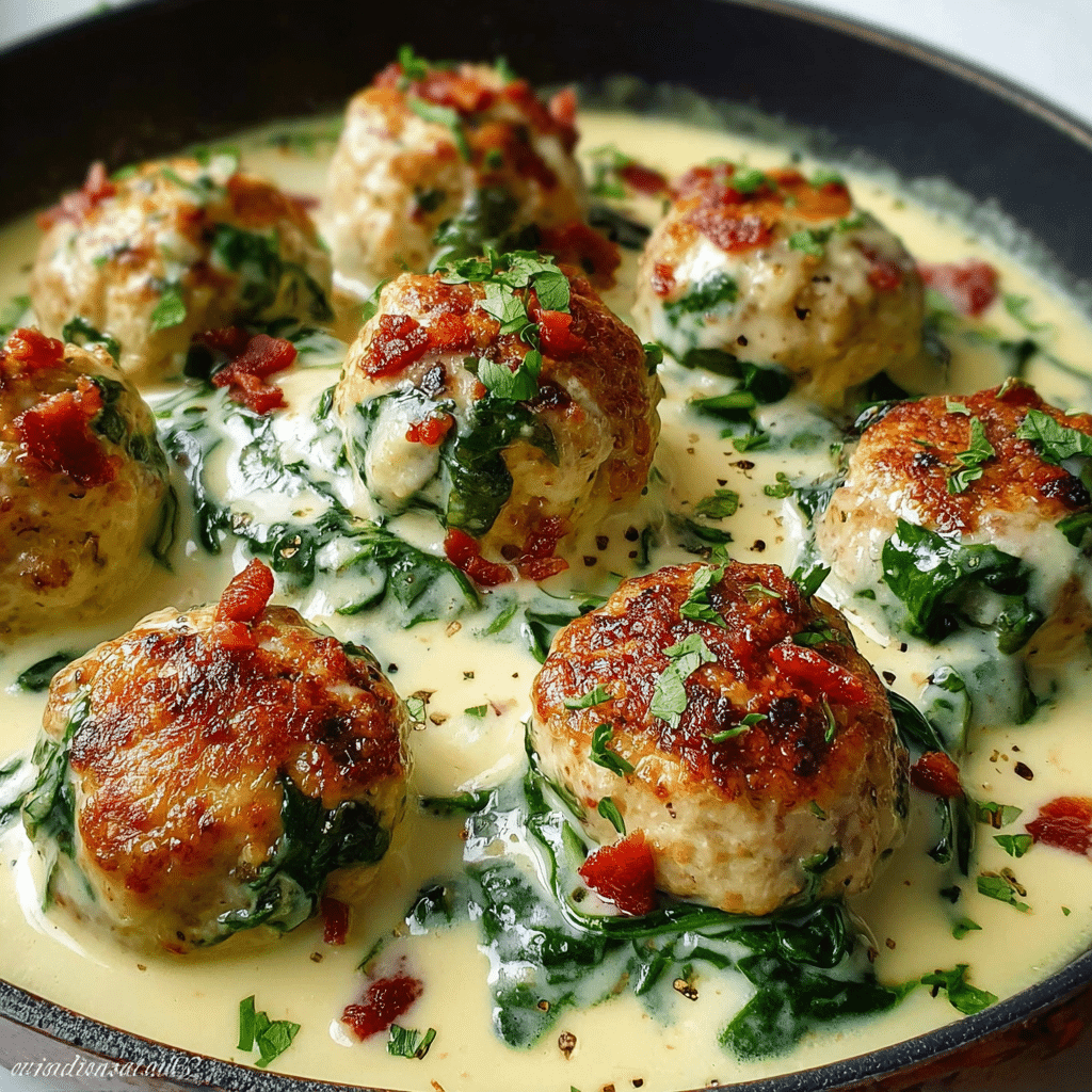 Chicken Ricotta Meatballs Recipe - Recipe Image
