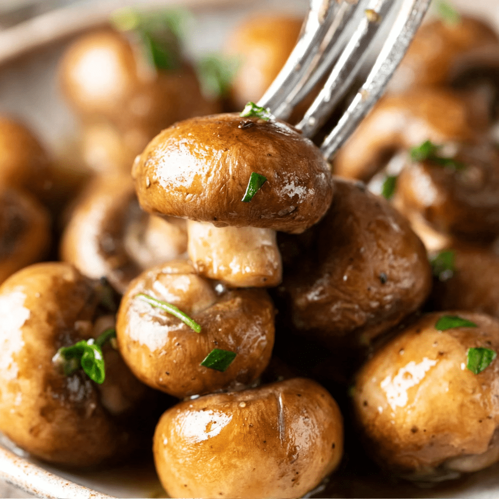 Crock Pot Ranch Mushrooms Recipe - Recipe Image