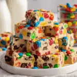 M&M COOKIE DOUGH FUDGE: Recipe