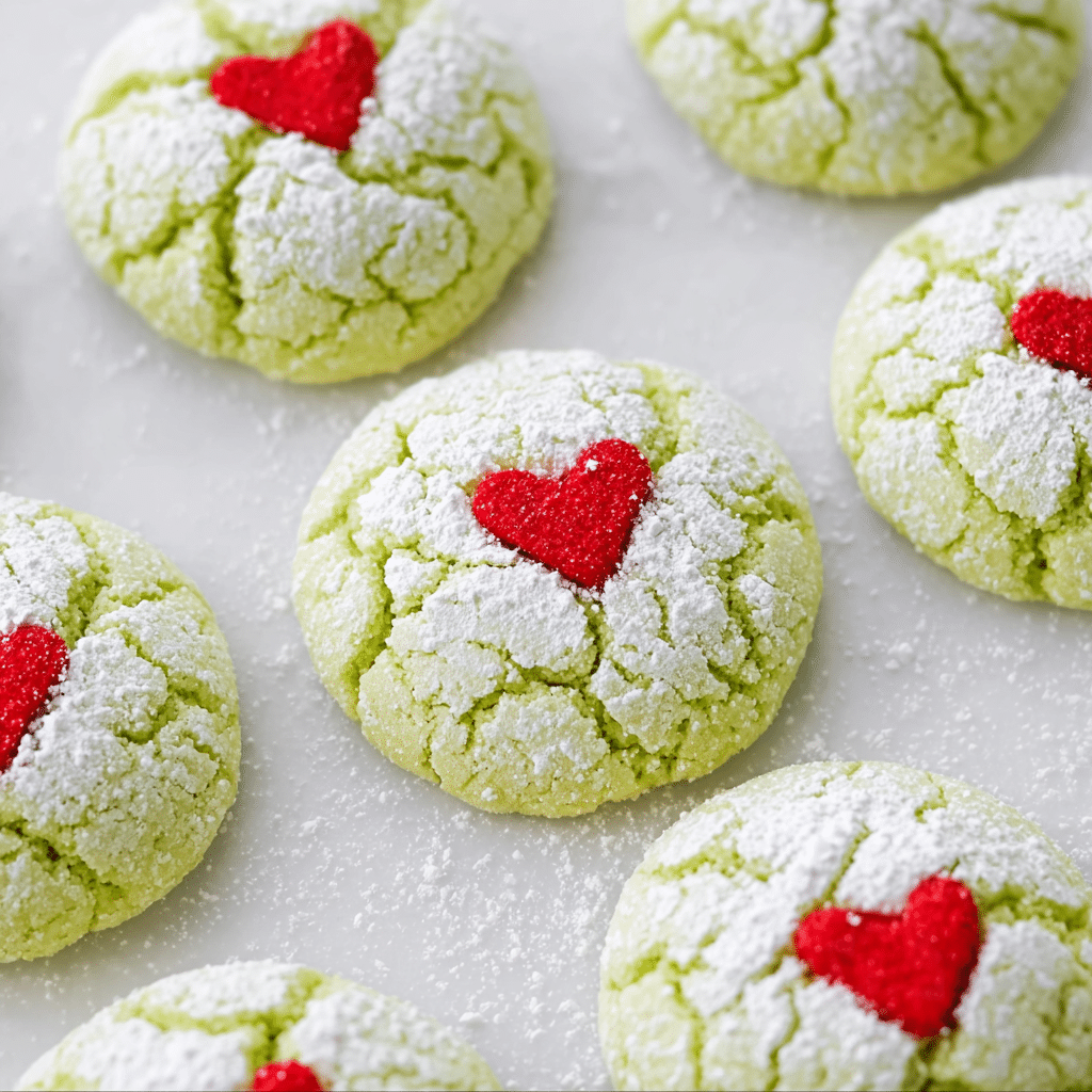 The Grinch Cookies Recipe - Recipe Image