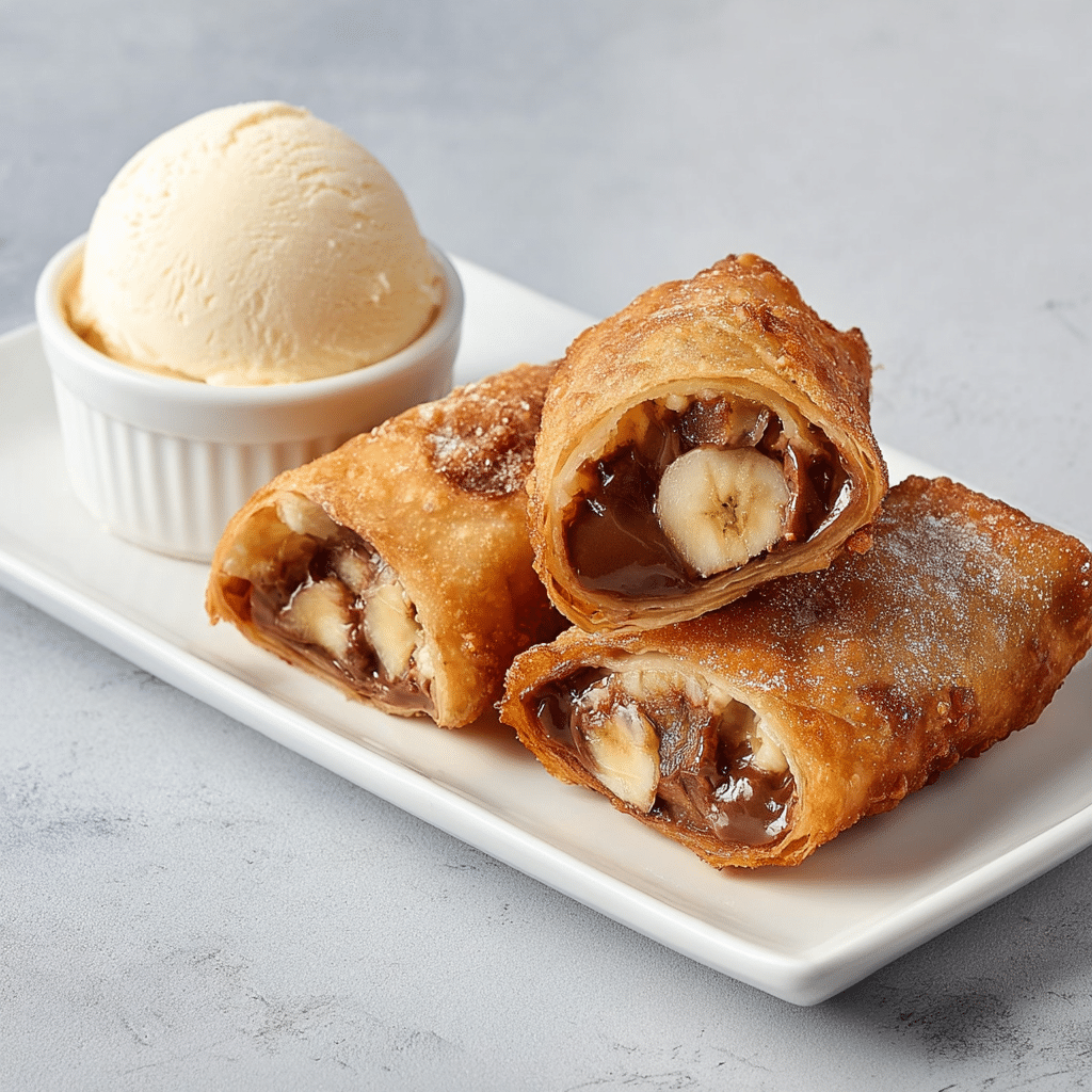 Banana Chocolate Rolls Recipe - Recipe Image