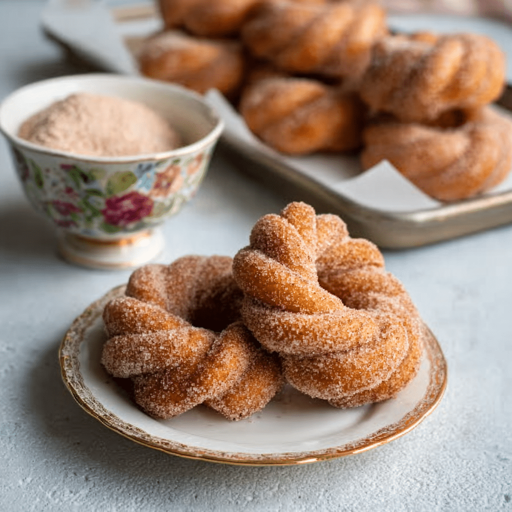 TWISTED DONUTS Recipe - Recipe Image