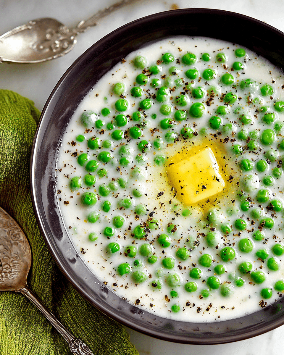 Creamed Peas Recipe