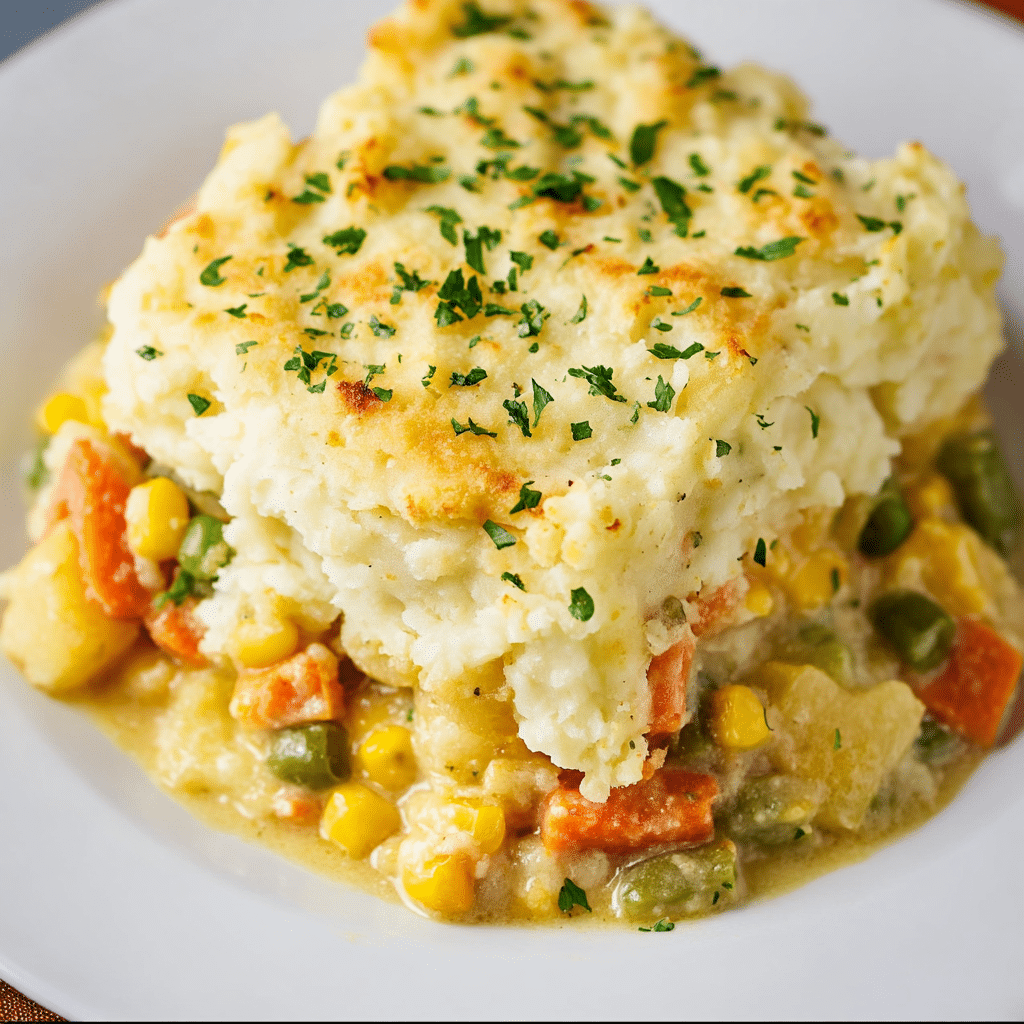 Slow Cooker Chicken Cobbler Recipe - Recipe Image