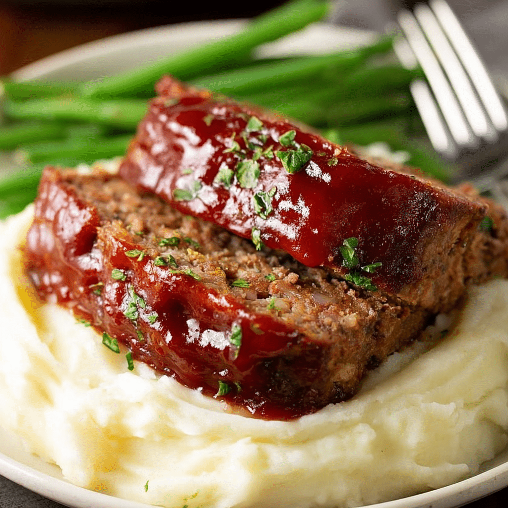 The Best Cracker Barrel Meatloaf Recipe Copycat Recipe - Recipe Image
