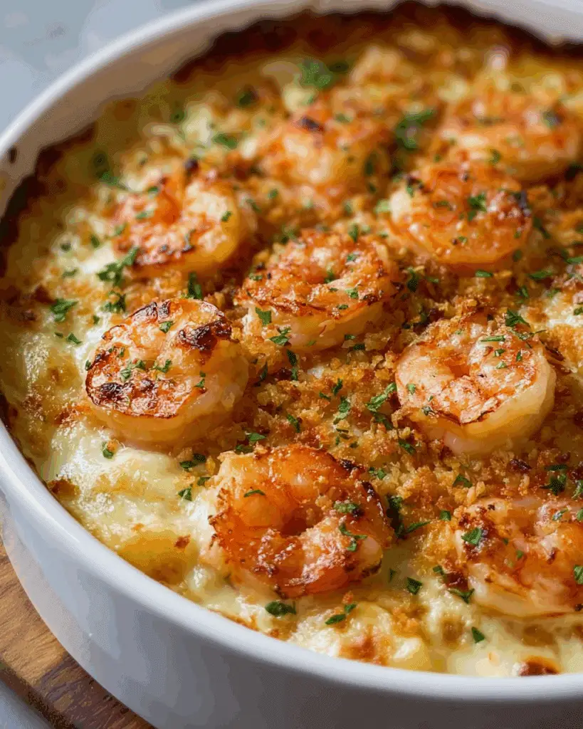 Cheesy Shrimp Bake you’ll love: Recipe