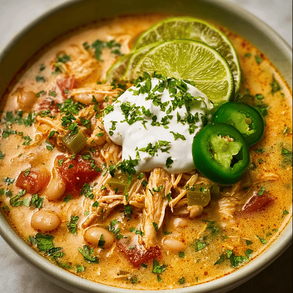 Cajun White Chicken Chili Recipe - Recipe Image