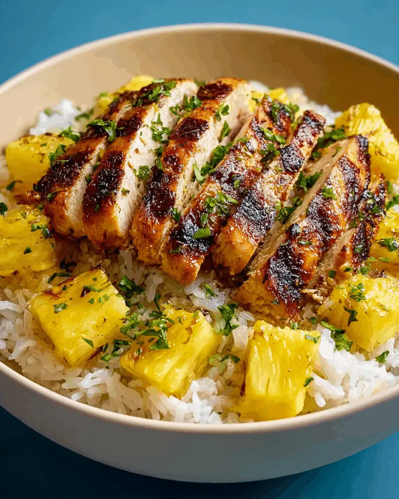 The Best Pineapple Chicken and Rice Recipe