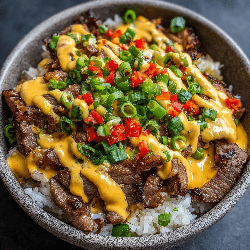 Philly Cheesesteak Bowls – Easy Low-Carb Dinner Recipe - Recipe Image
