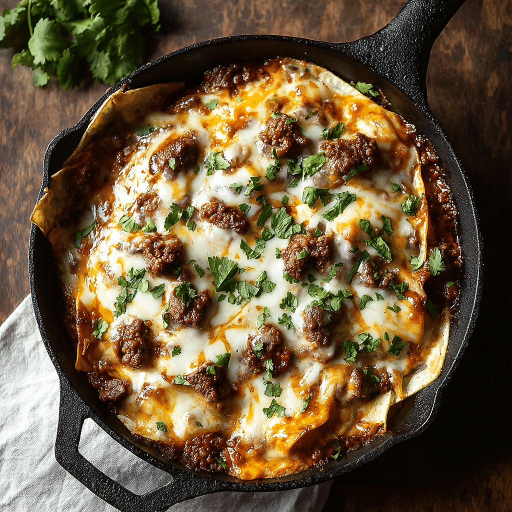 Breakfast Enchiladas with Sausage Gravy Recipe - Recipe Image