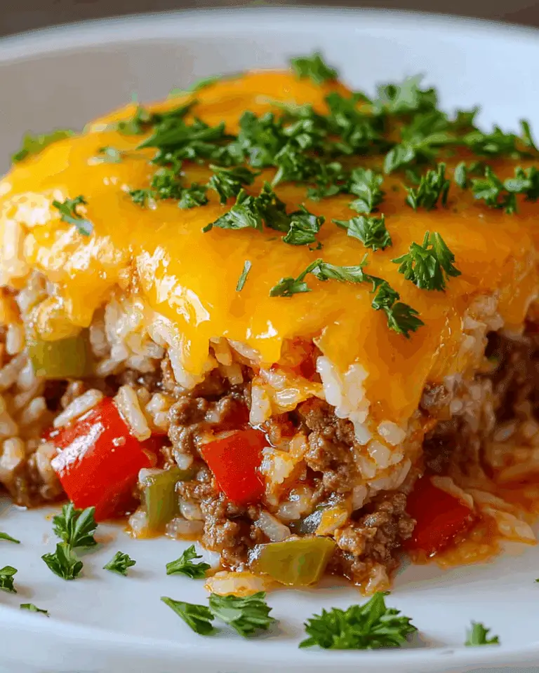 Stuffed Pepper Casserole Beef Recipe