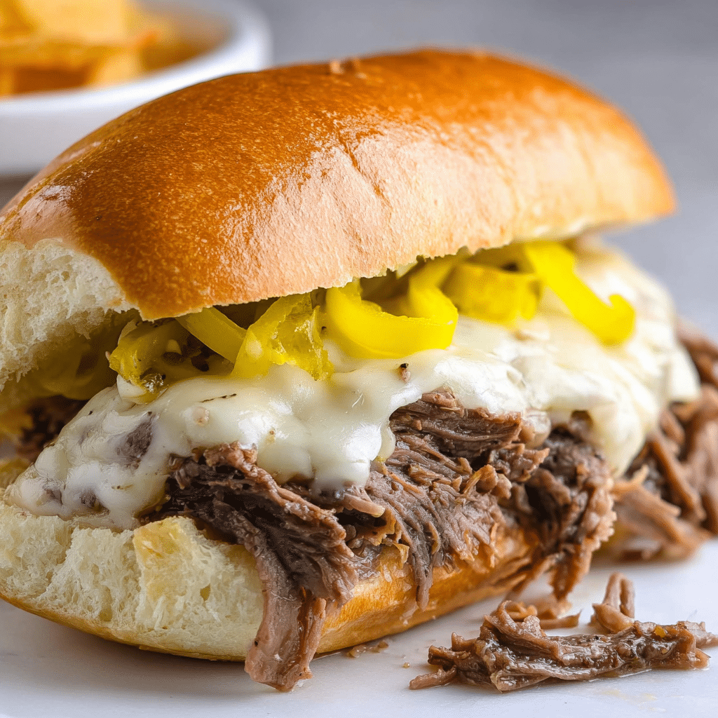 Italian Crockpot Beef Recipe - Recipe Image