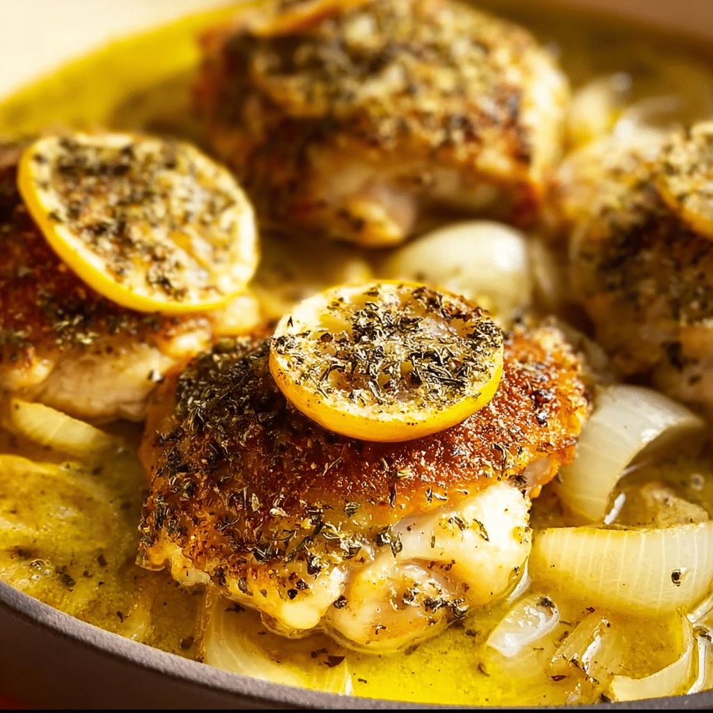ina garten’s lemon chicken Recipe - Recipe Image