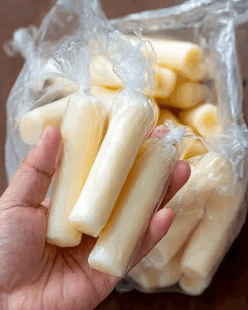 Ice cream in a bag Recipe