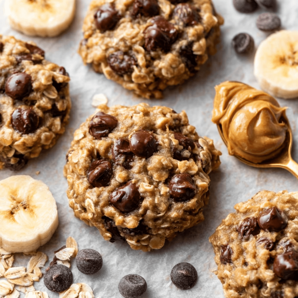 Banana Oatmeal Cookies Recipe - Recipe Image