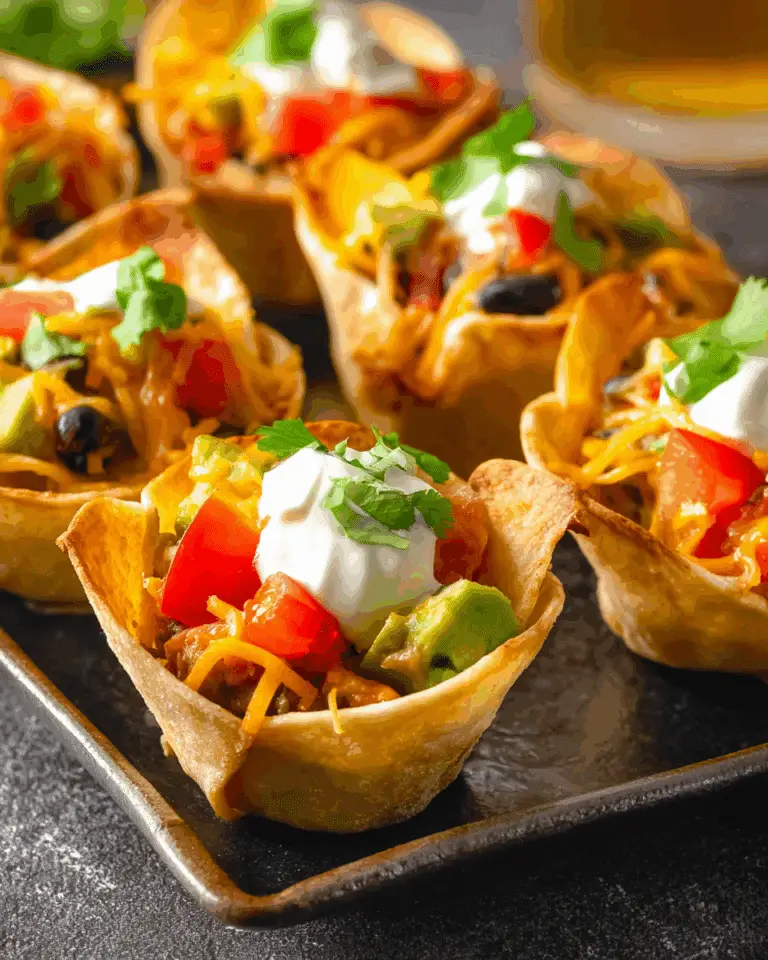 ENCHILADA CUPS: Recipe