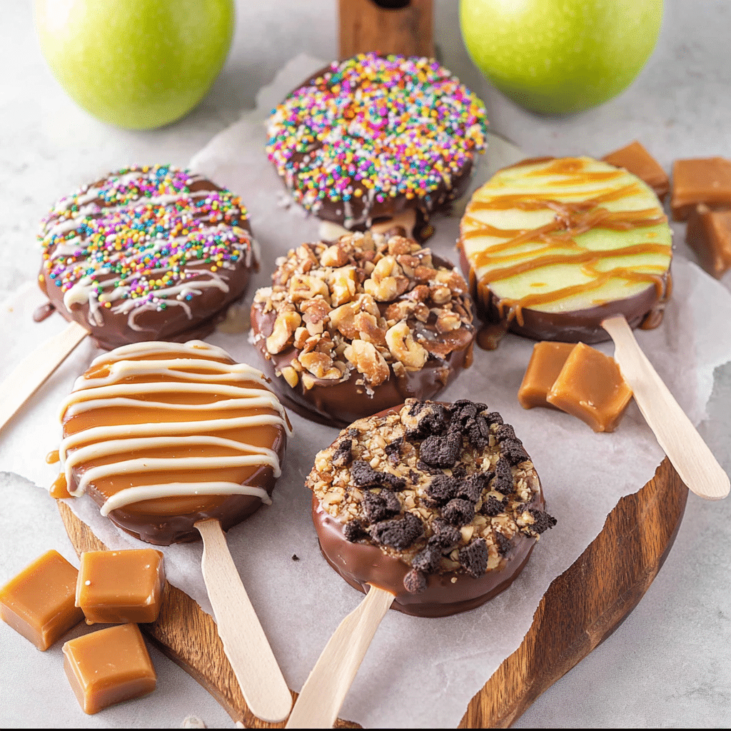 Caramel Apple Slices Recipe - Recipe Image