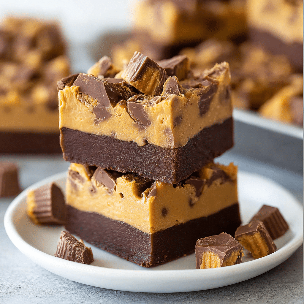 Chocolate Peanut Butter Fudge Recipe - Recipe Image