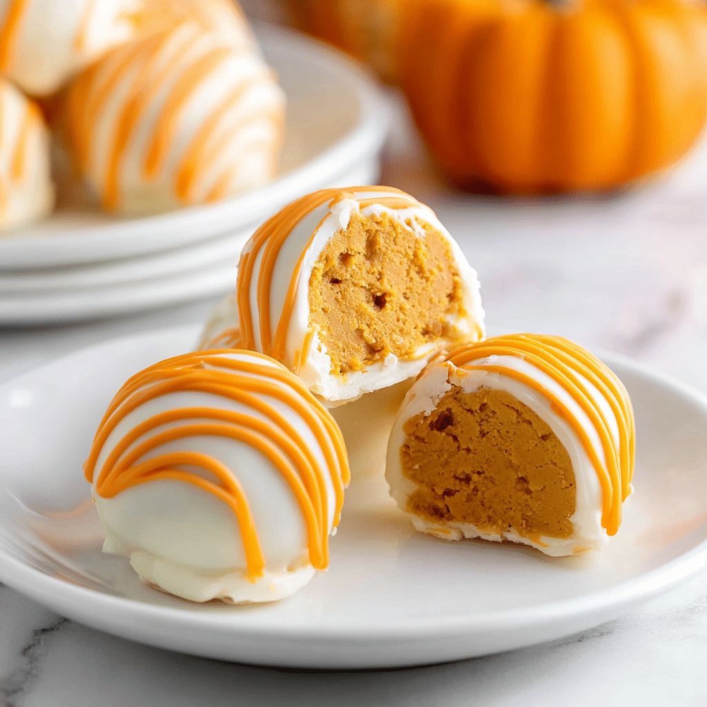 Pumpkin Cheesecake Balls Recipe - Recipe Image