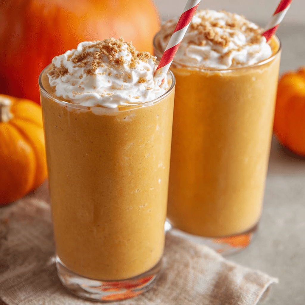 Pumpkin Milkshakes Recipe - Recipe Image