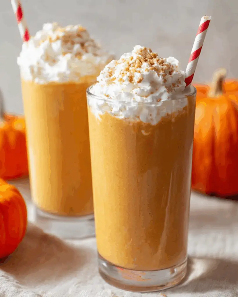 Pumpkin Milkshakes Recipe