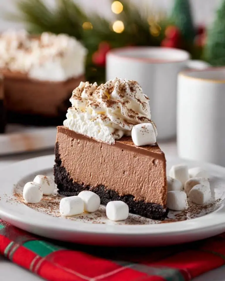 Hot Cocoa Cheesecake Recipe