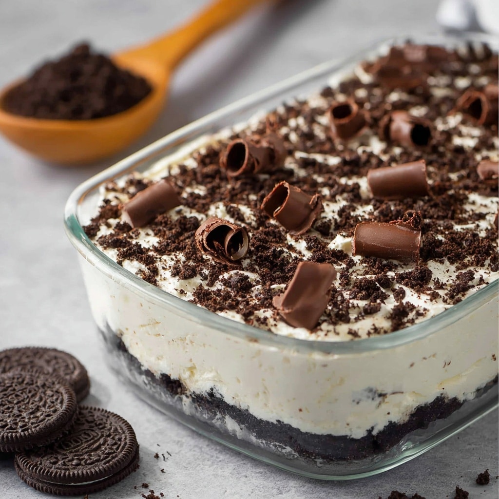 Chocolate Lasagna Recipe - Recipe Image