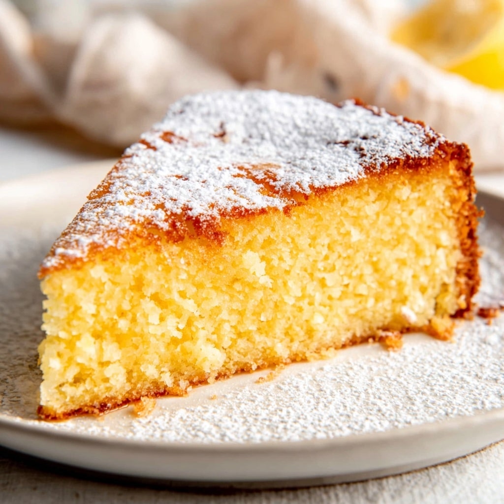 Italian Lemon Ricotta Cake Recipe - Recipe Image