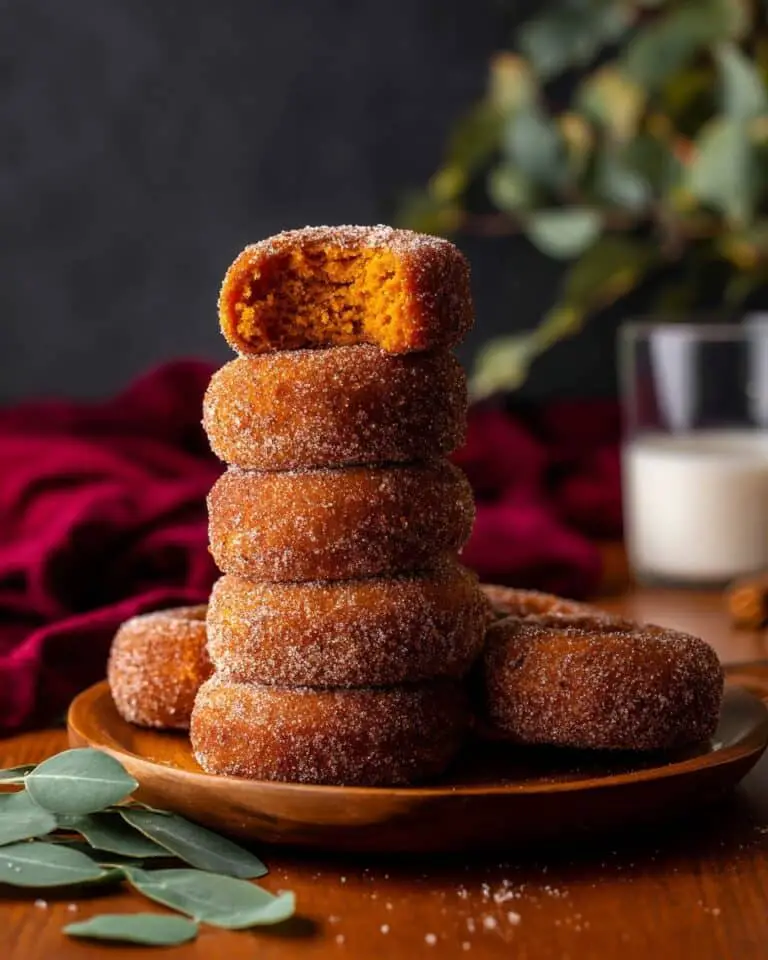 Baked Vegan Pumpkin Spice Donuts Recipe