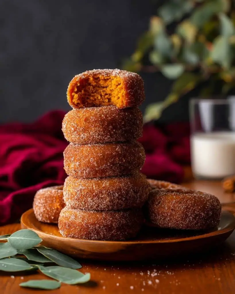 Baked Vegan Pumpkin Spice Donuts Recipe