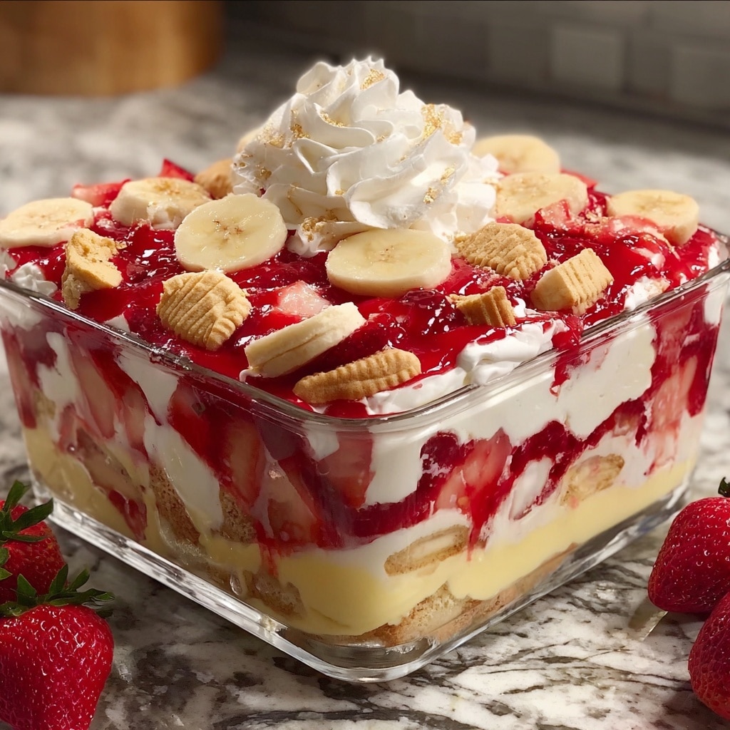 Strawberry Banana Pudding Dream Recipe - Recipe Image