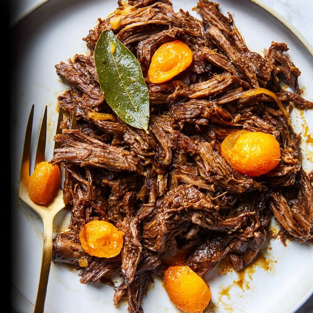 Crockpot Chipotle Honey Pot Roast Tacos Recipe - Recipe Image