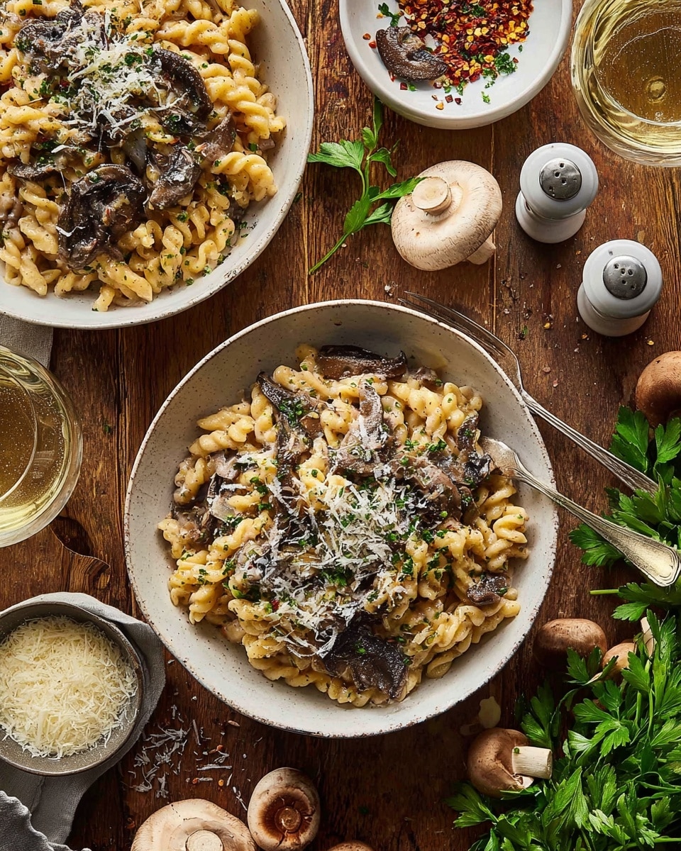 Mushroom Pasta Recipe