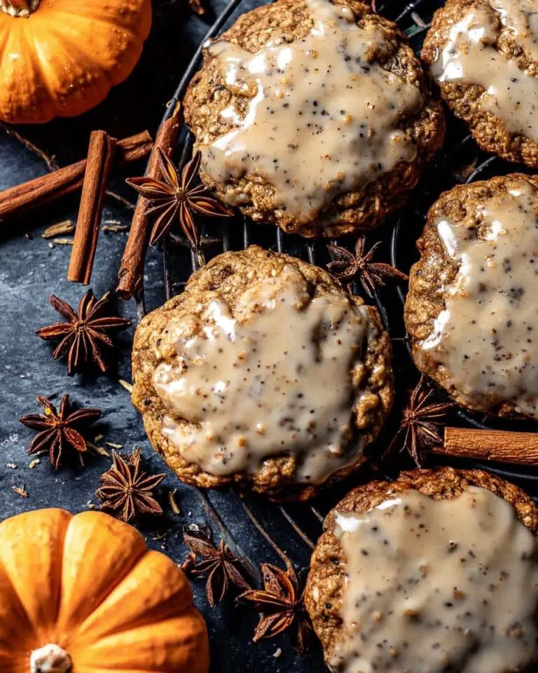 Vanilla Pumpkin Oatmeal Latte Cookies Recipe
