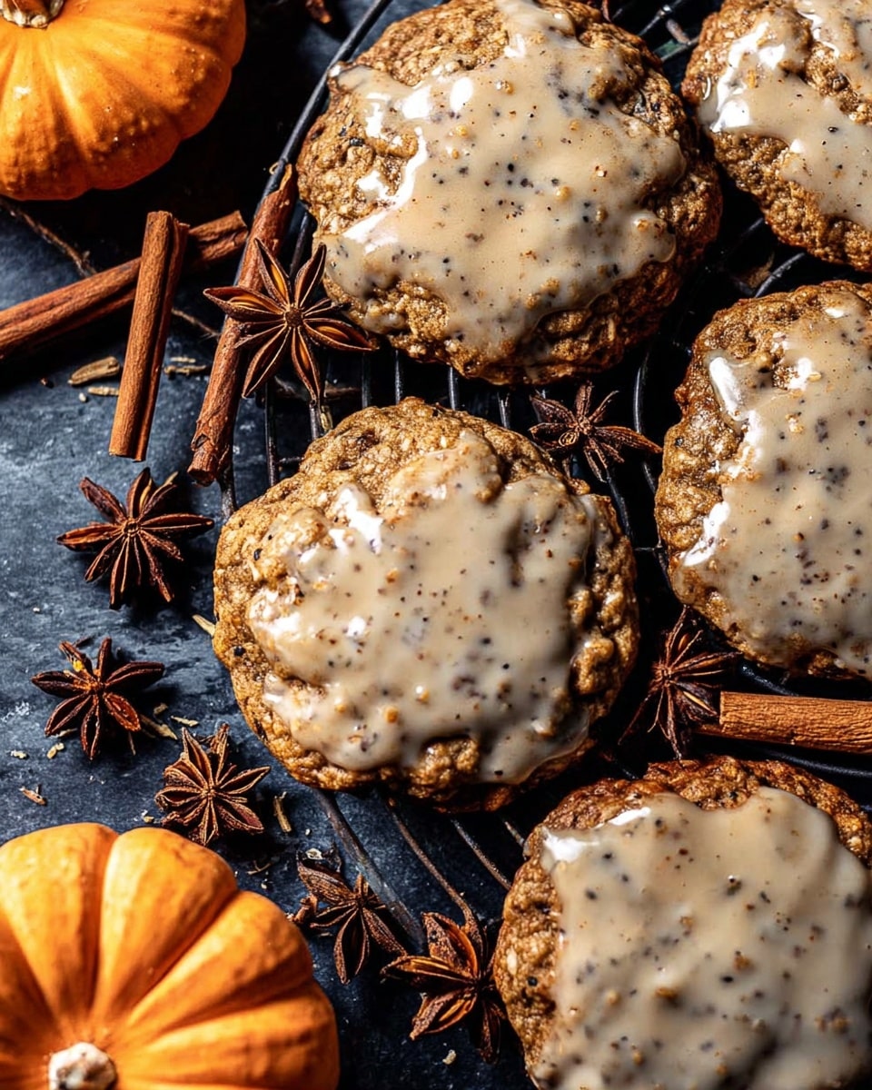 Vanilla Pumpkin Oatmeal Latte Cookies Recipe