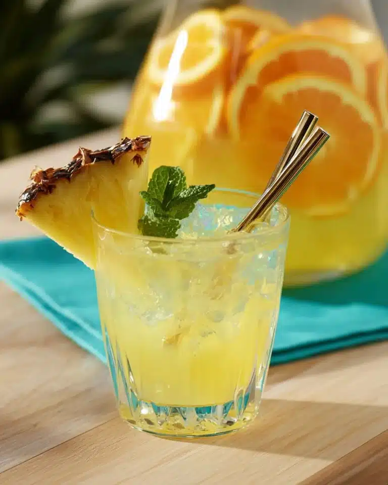 Tropical Pineapple Punch Recipe