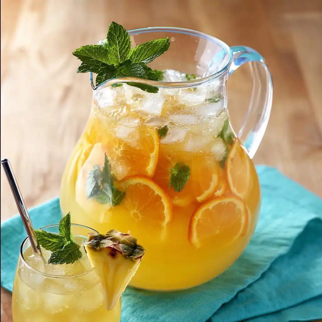 Tropical Pineapple Punch Recipe 4 Tropical Pineapple Punch Recipe - Recipe Image