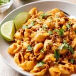 Slow Cooker Cheesy Taco Pasta Recipe