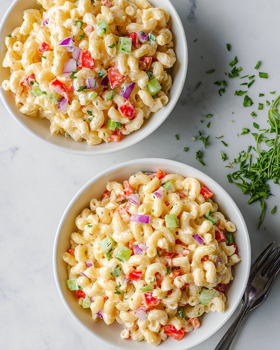 Creamy Classic Macaroni Salad Recipe
