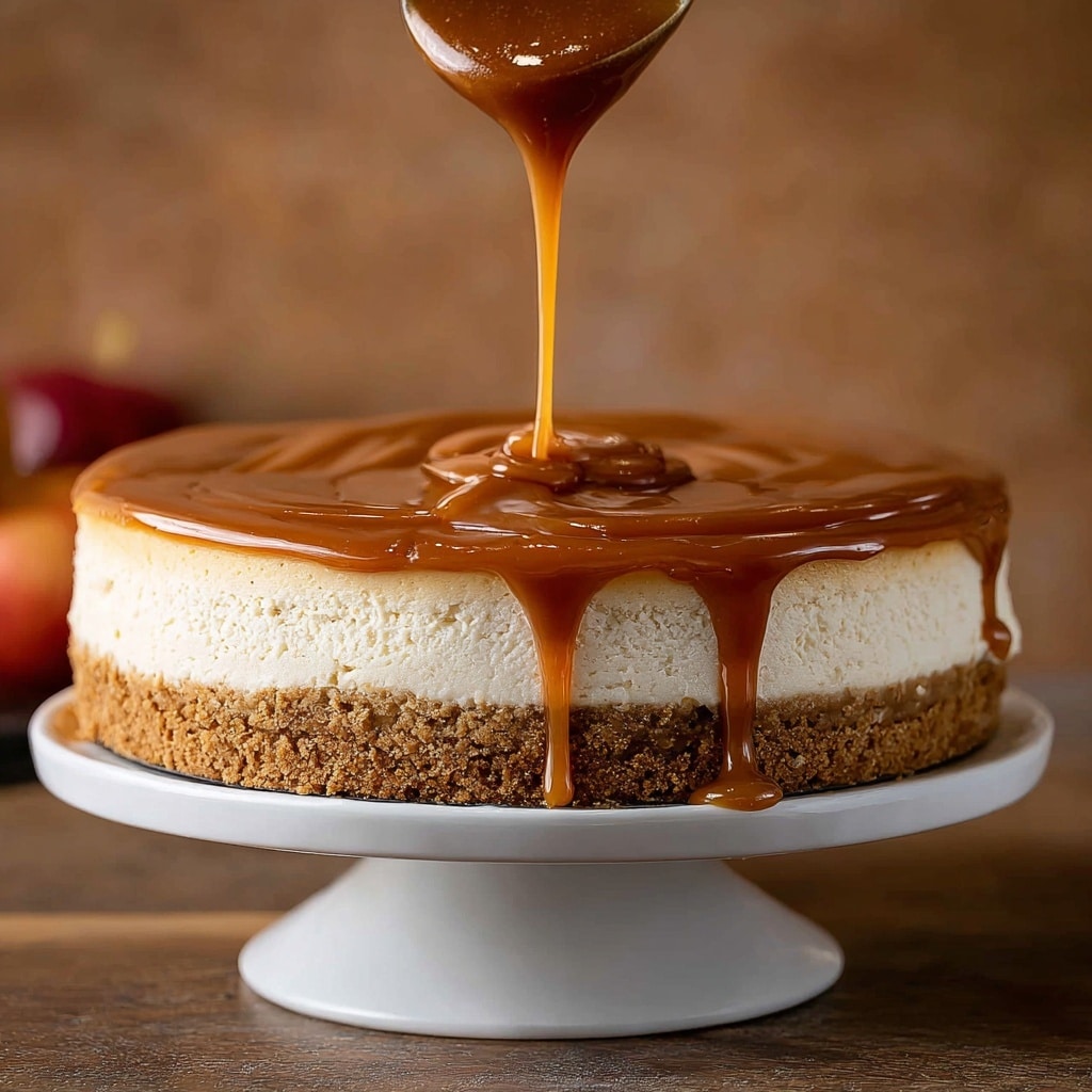Apple Cider Cheesecake Recipe - Recipe Image