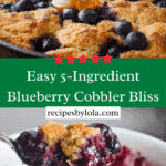 Blueberry Cobbler Recipe