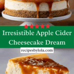 Apple Cider Cheesecake Recipe