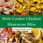 Slow Cooker Chicken Shawarma Recipe