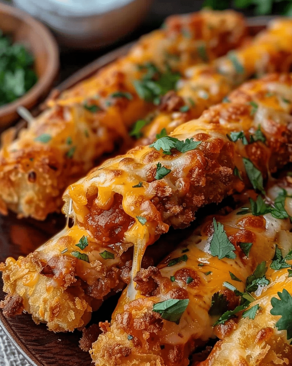 Cheesy Taco Sticks Recipe