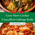 Slow Cooker Unstuffed Cabbage Rolls Recipe