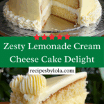 Heavenly Lemonade Cream Cheese Layer Cake Recipe